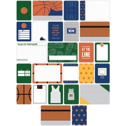 Project Life Basketball Theme cards by Becky Higgins and American Crafts